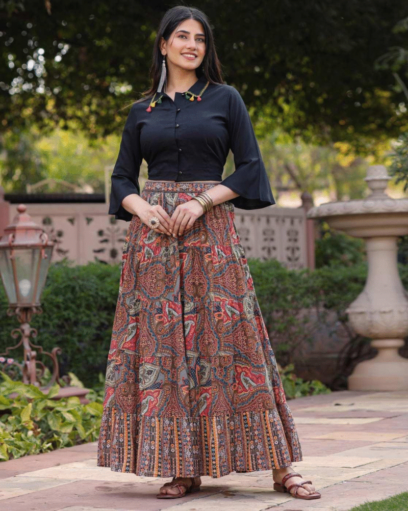 Women Printed 2-Piece Co-Ord Set - Image 4
