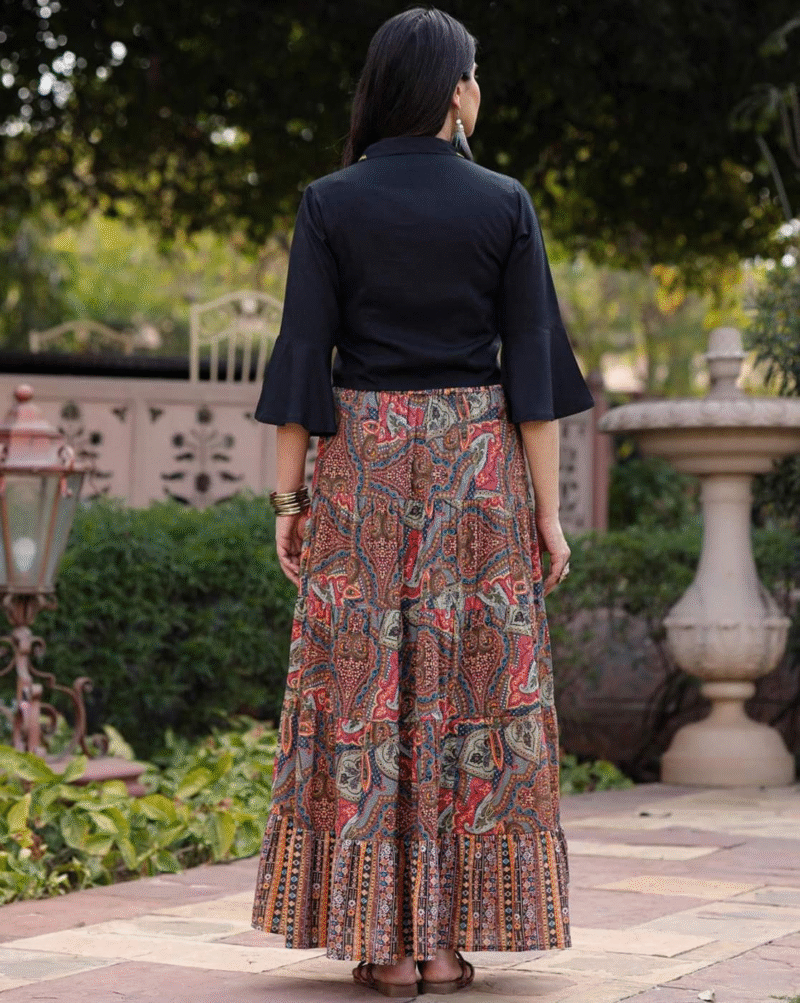 Women Printed 2-Piece Co-Ord Set - Image 3